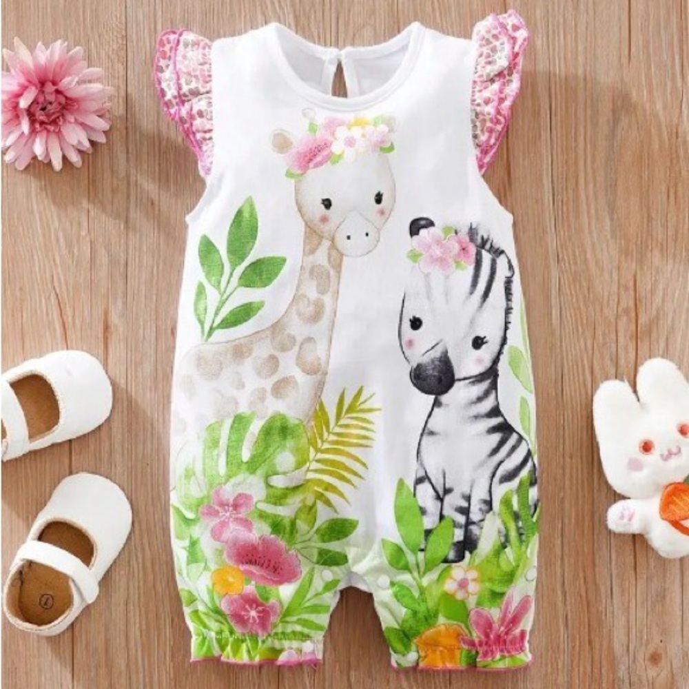 NEW Animal Print Romper